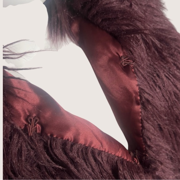 Faux Fur Cropped Coat - Picture 3 of 15